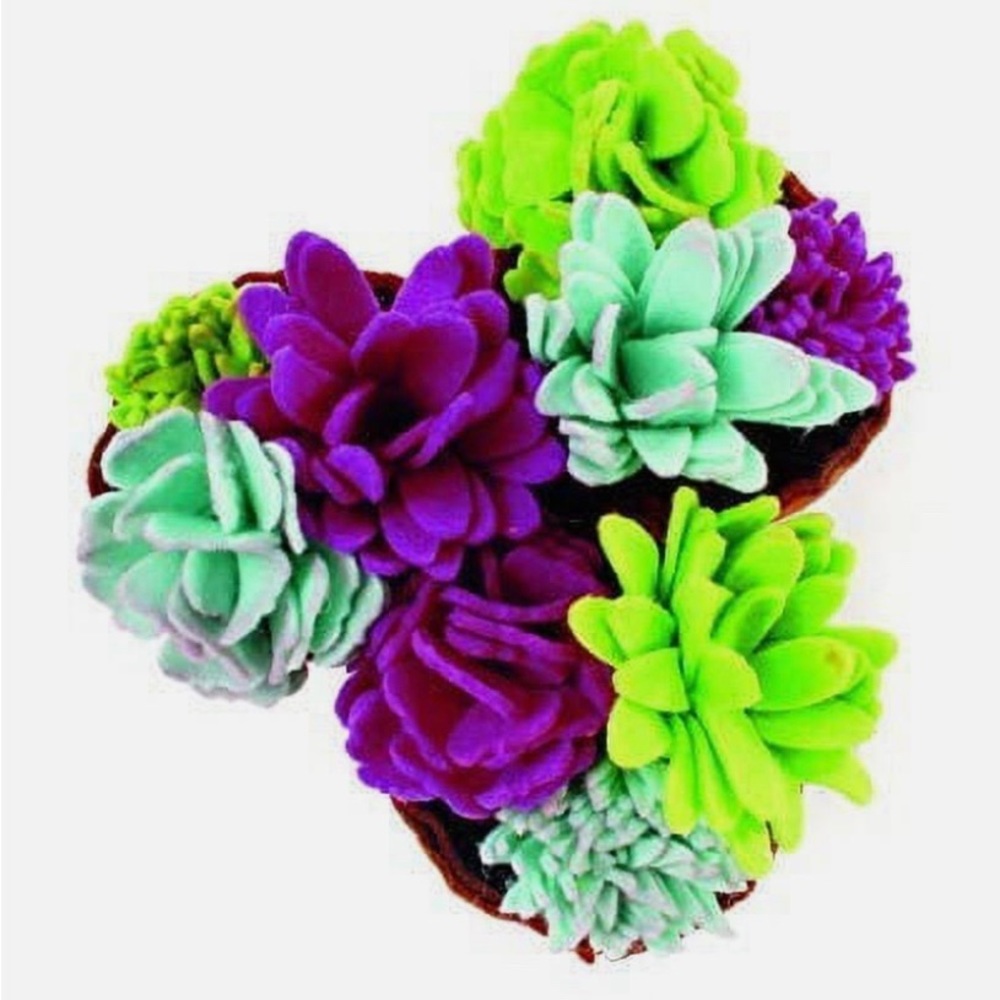 Mini Maker Felt Succulent Kit - Picture 2 of 7